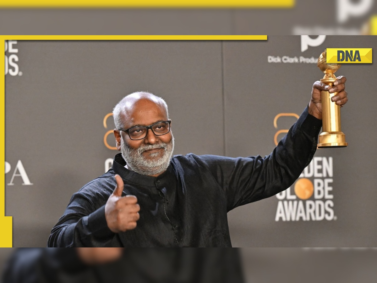 Watch: Composer MM Keeravani gets emotional accepting Golden Globe for Naatu Naatu, says 'I am very much overwhelmed'