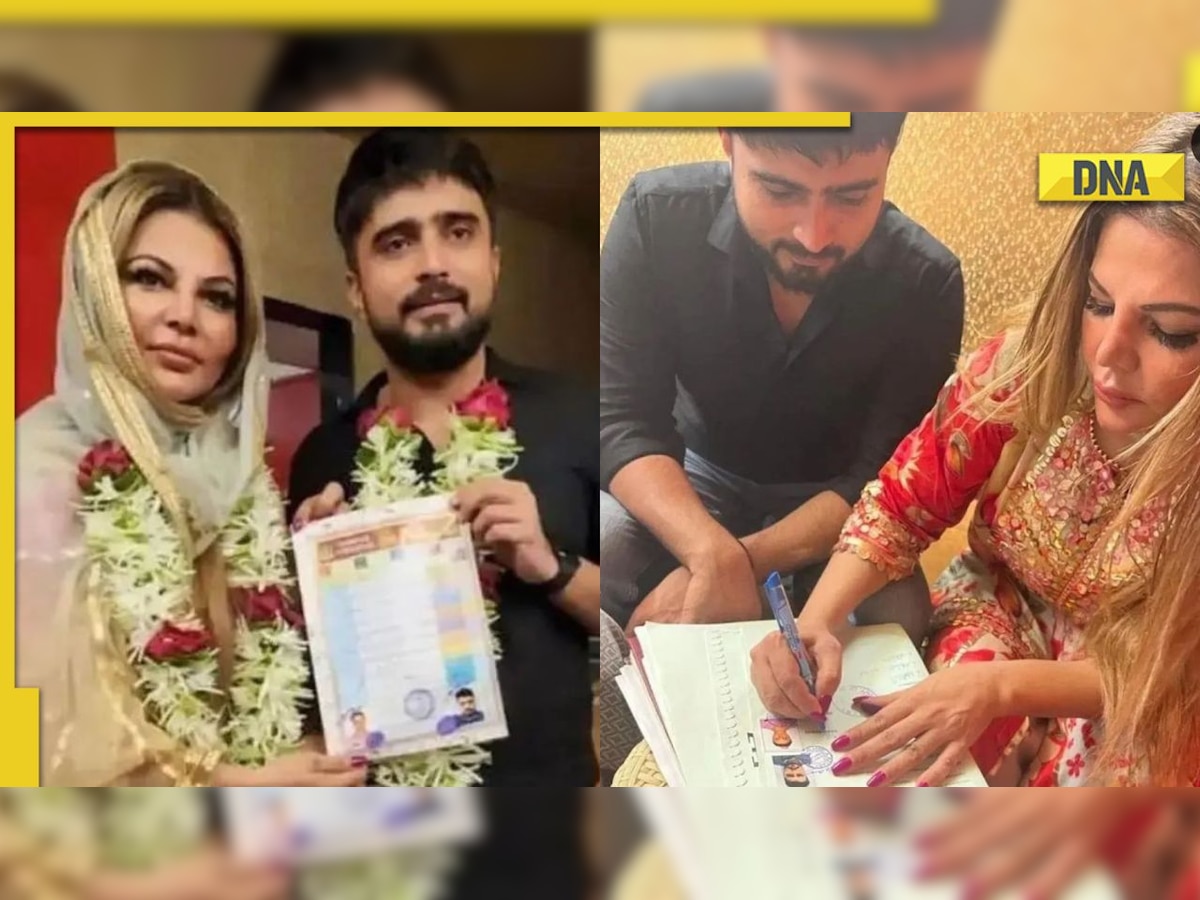 Did Rakhi Sawant secretly get married to boyfriend Adil Durrani? Viral pics from registrar confuse netizens