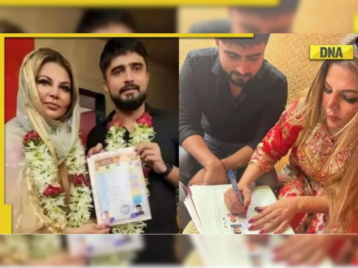 Rakhi Sawant confirms marriage to Adil Durrani even as he denies it