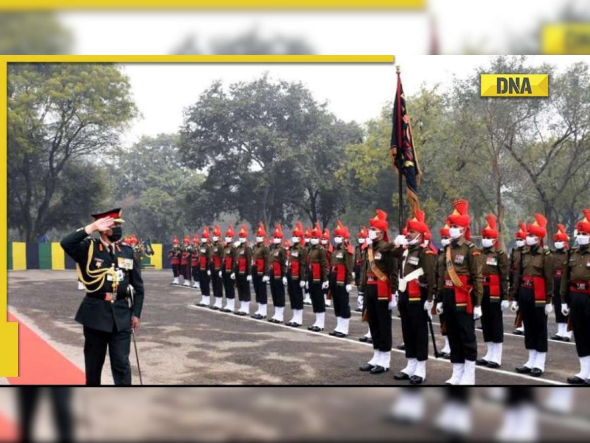 Pics: Indian Army unveils new uniform at the parade ground on Army Day -  India News News