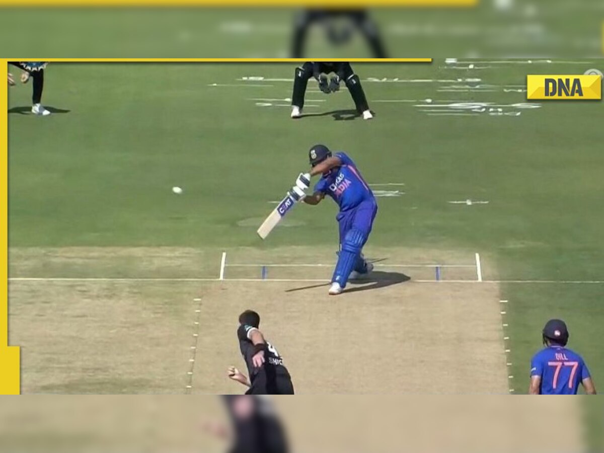 Rohit Sharma breaks MS Dhoni's record of most sixes in ODIs in India