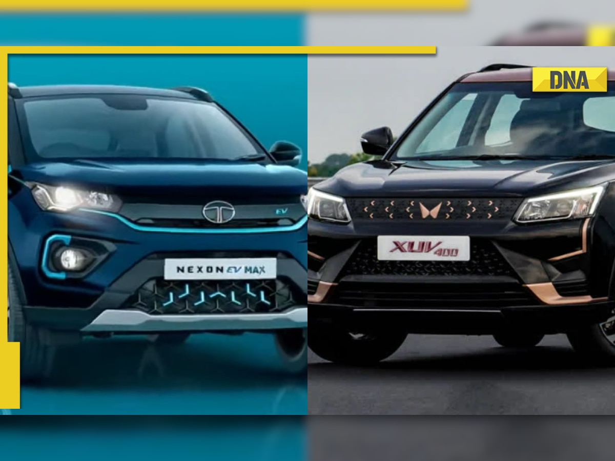 Mahindra XUV 400 electric SUV vs Tata Nexon EV Max top models: Price, battery, range and more