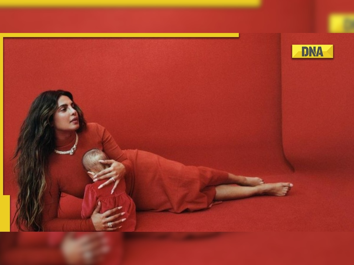 Priyanka Chopra twins in red with Malti Marie in their first magazine cover shoot, talks about 'painful' moments as mom