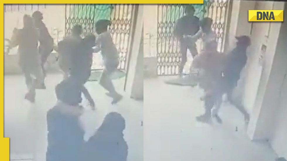Watch: Two woman police constables foil robbery attempt at bank by ...