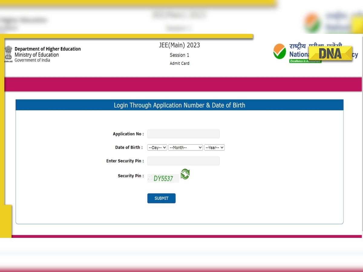 JEE Main Session 1 Exam: NTA releases JEE Main Session 1 admit card at jeemain.nta.nic.in, know how to download