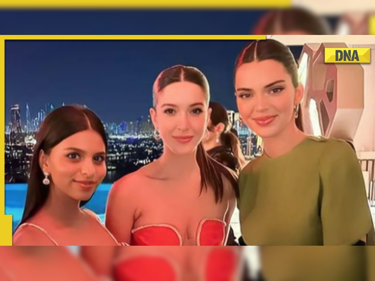 Suhana Khan-Shanaya Kapoor party with Kendall Jenner in Dubai, photo goes viral