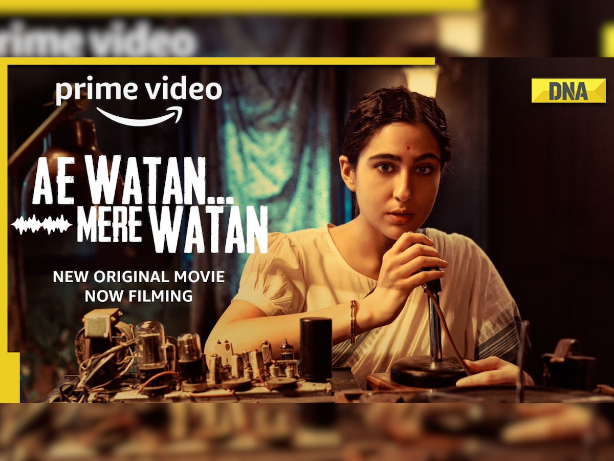 Ae Watan Mere Watan first look: Sara Ali Khan is an enigmatic freedom fighter going toe to toe against British. Watch