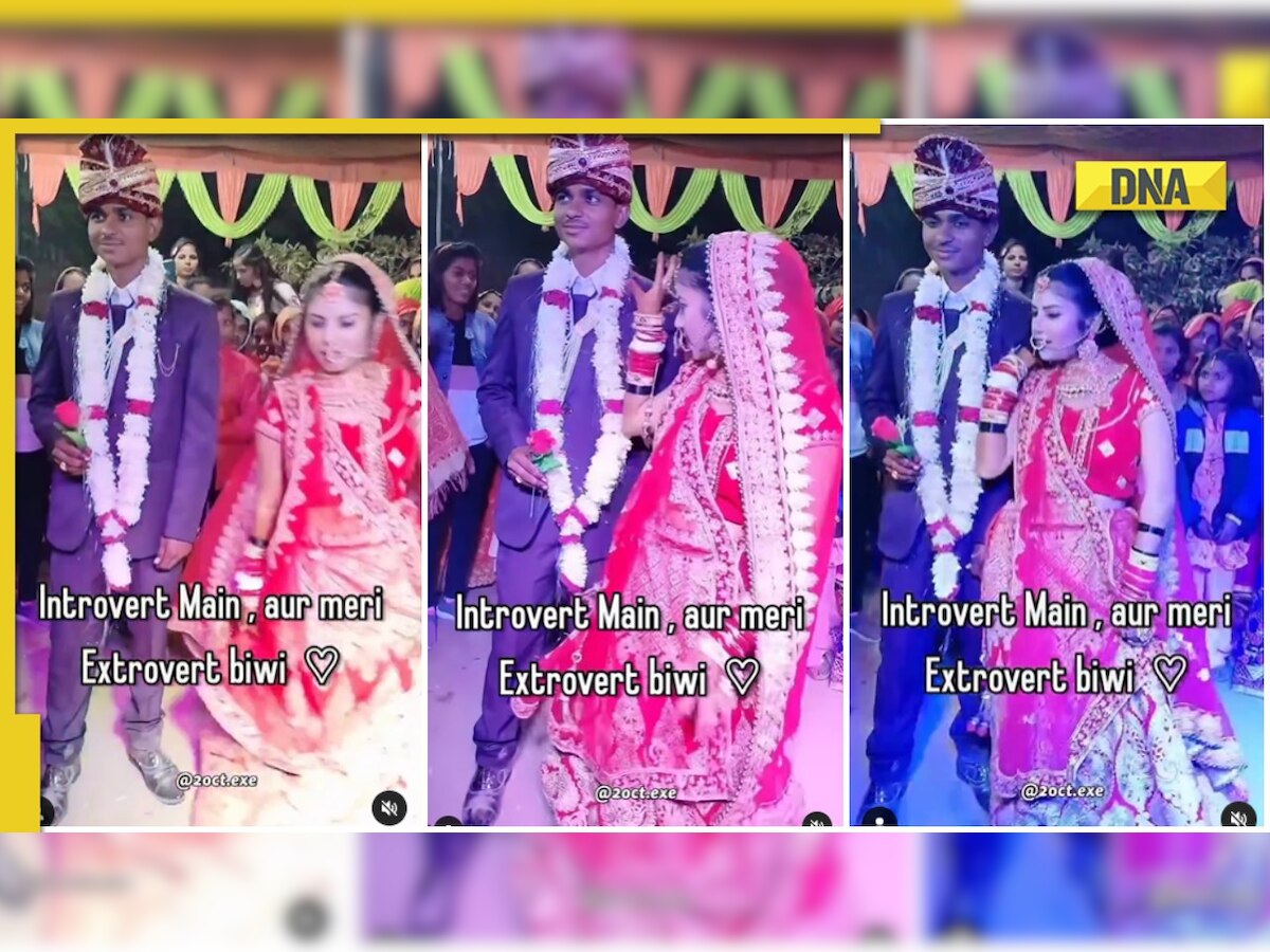 Viral video: 'Extrovert' dulhan dances in front of 'introvert' dulha, netizens call her 'bride of the year'