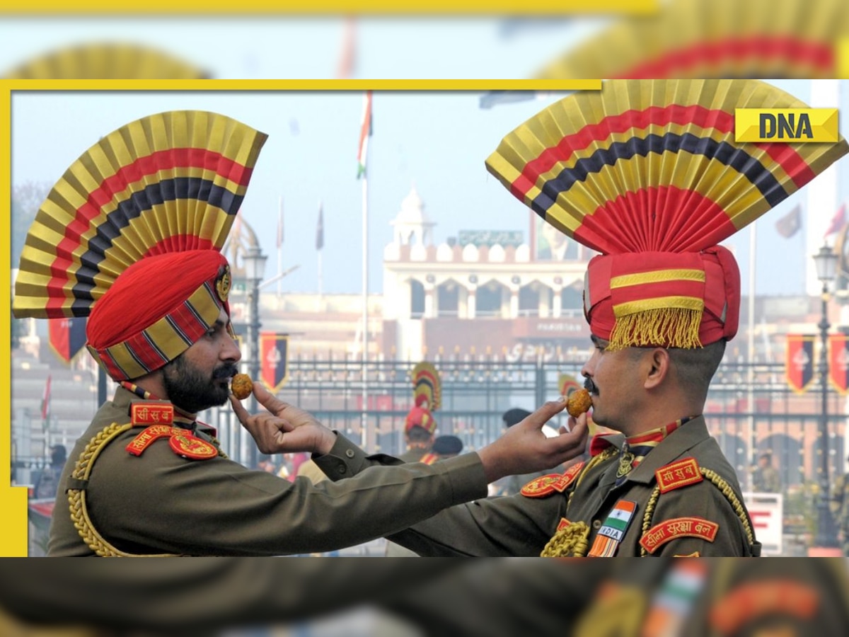 WATCH: Beating Retreat ceremony held at Attari-Wagah Border on 74th Republic Day