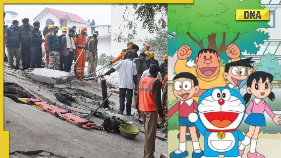 Lucknow building collapse: 'Doraemon' cartoon saves six-year-old ...