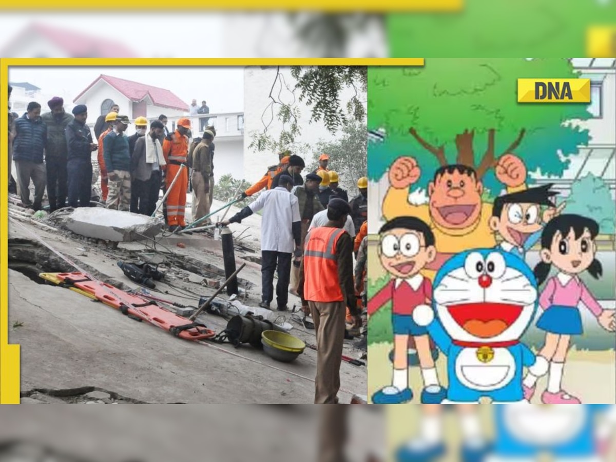 Lucknow building collapse: 'Doraemon' cartoon saves six-year-old ...