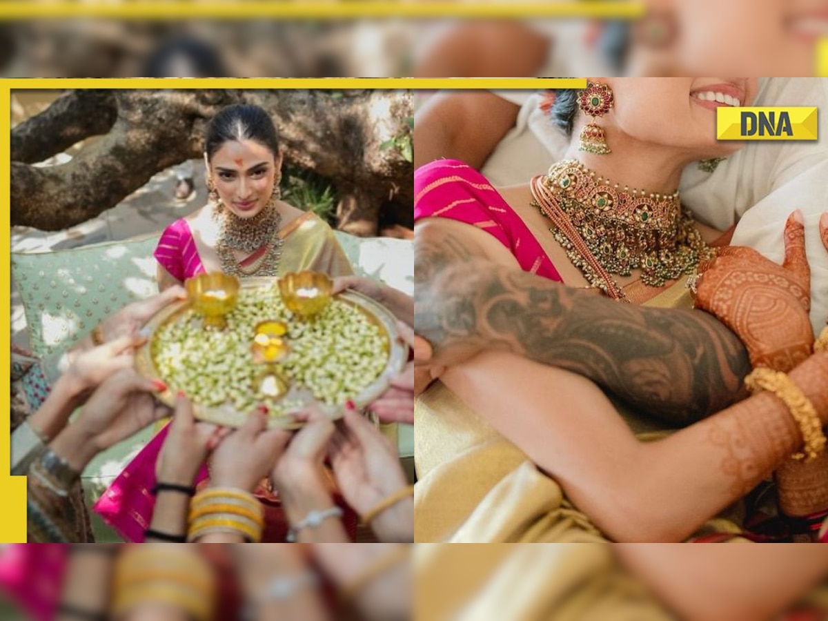 Athiya Shetty finds solace in KL Rahul's arms, actress shares unseen photos from pre-wedding festivities