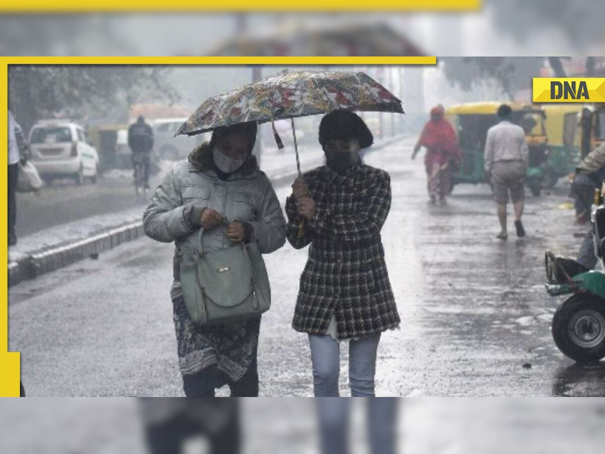 IMD weather update: Rain predicted in Delhi, Punjab, Haryana, UP and other Indian northwestern cities