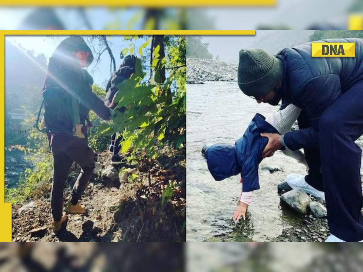 Virat Kohli-Anushka Sharma go trekking in Uttarakhand with daughter Vamika; See pics