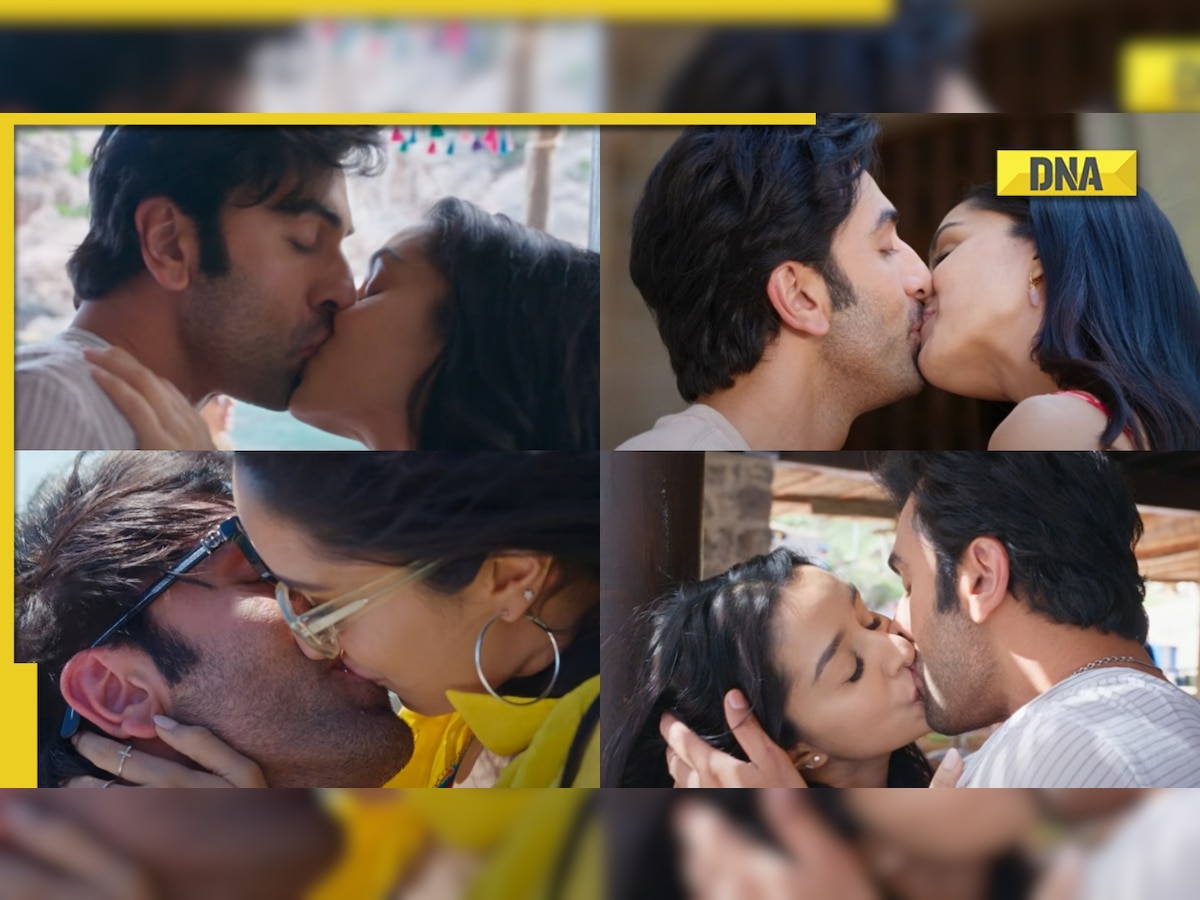 Shiaddhs Kapoor Xxx - Tu Jhoothi Main Makkaar: Ranbir Kapoor-Shraddha Kapoor's kisses in Tere  Pyaar Mein song will make you feel lovesick