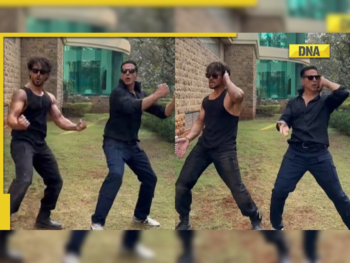 Akshay Kumar and Tiger Shroff dance to Selfiee song Main Khiladi, fans say 'can't wait for Bade Miyan Chote Miyan'