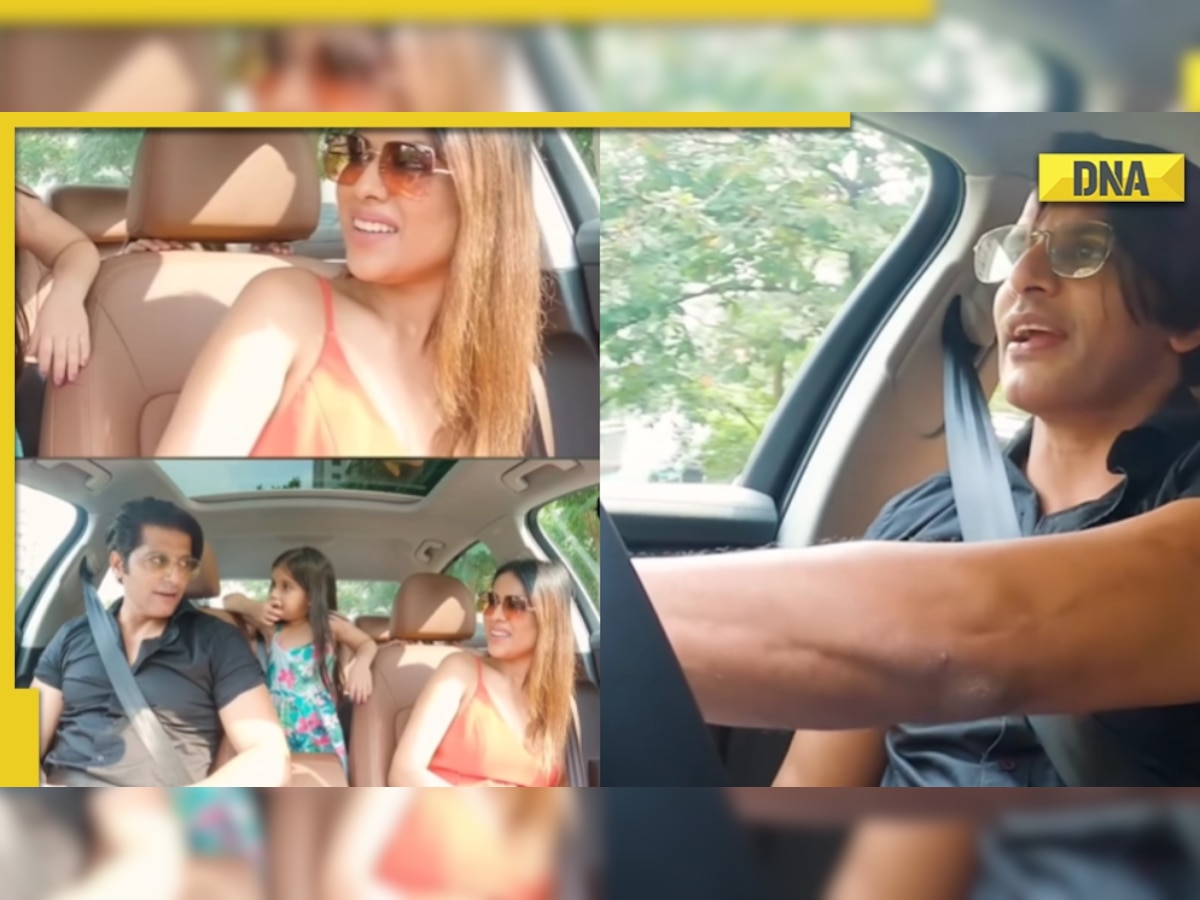 Watch: Nia Sharma takes car ride with Karanvir Bohra, video goes viral