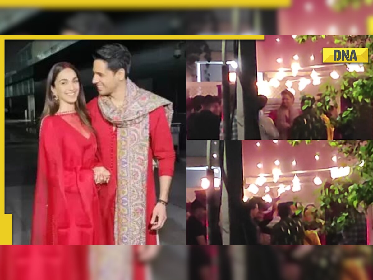 Watch: Sidharth Malhotra and Kiara Advani dance to dhol beats before her first entry as new bride in his Delhi home