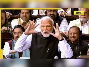 Opposition MPs chant 'Modi-Adani bhai-bhai' in Rajya Sabha, PM Modi ...