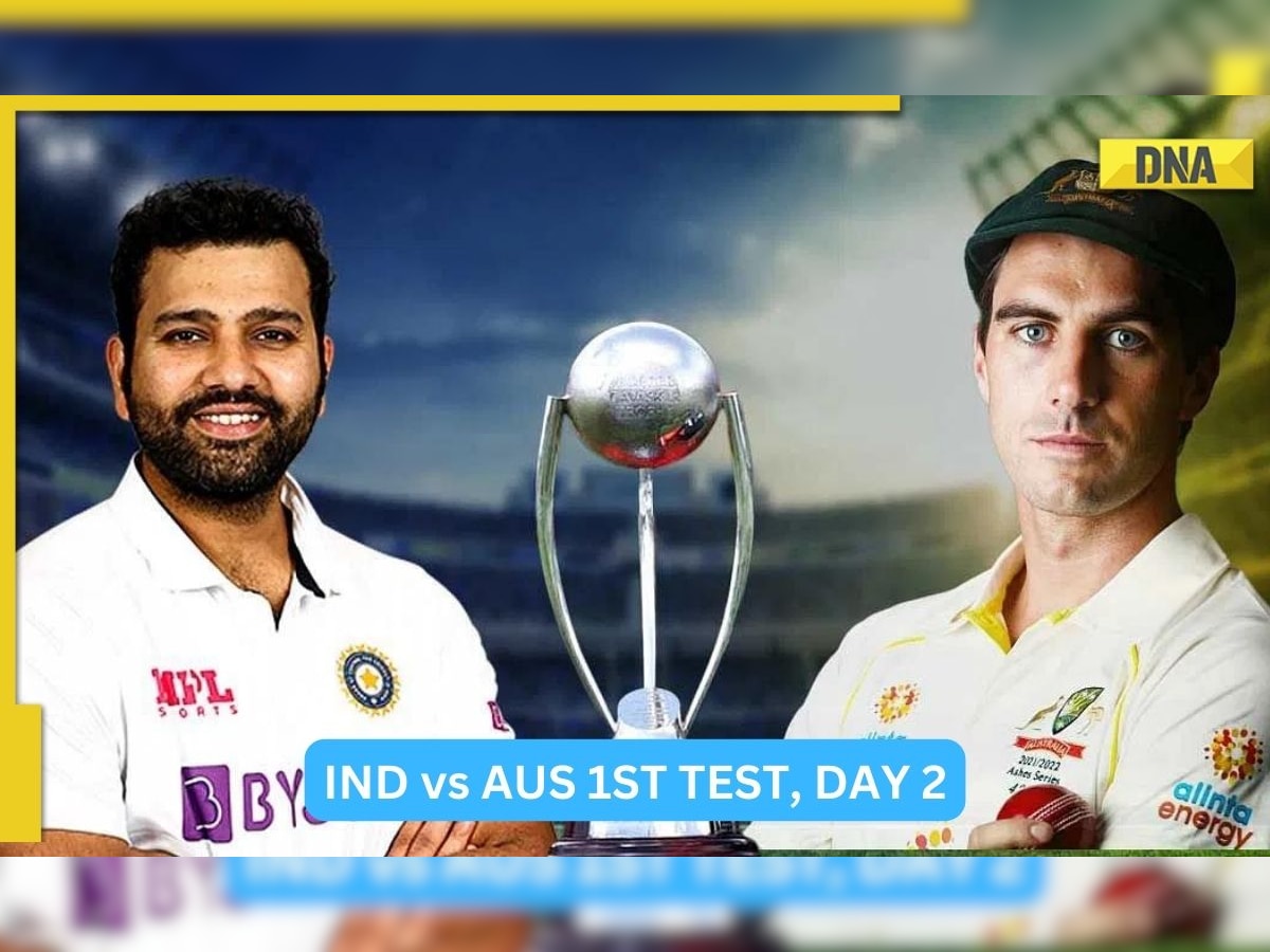 IND VS AUS Day 2, 1st Test Highlights: Jadeja, Axar fifties help India near 150-run lead at stumps on Day 2