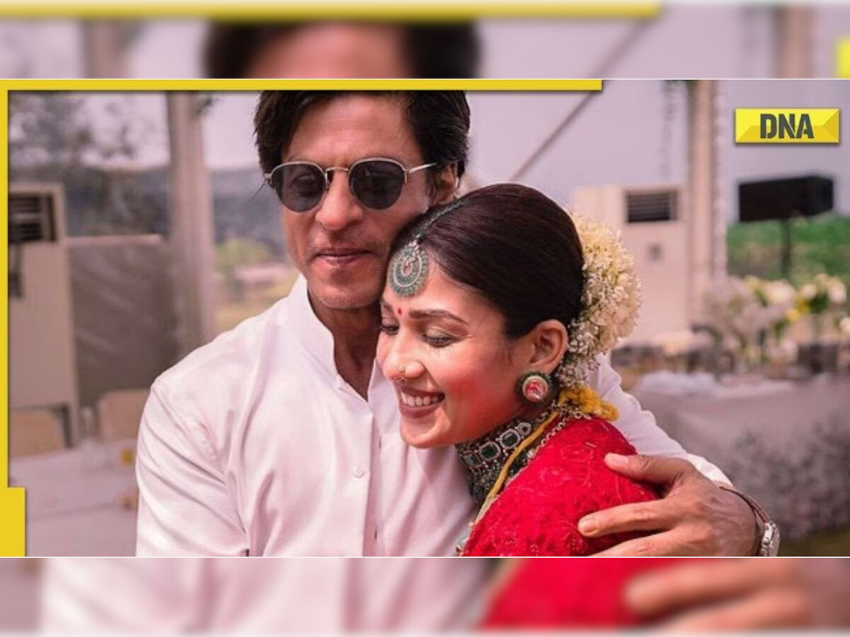 Watch: Video of Shah Rukh Khan kissing Jawan co-star Nayanthara breaks the internet