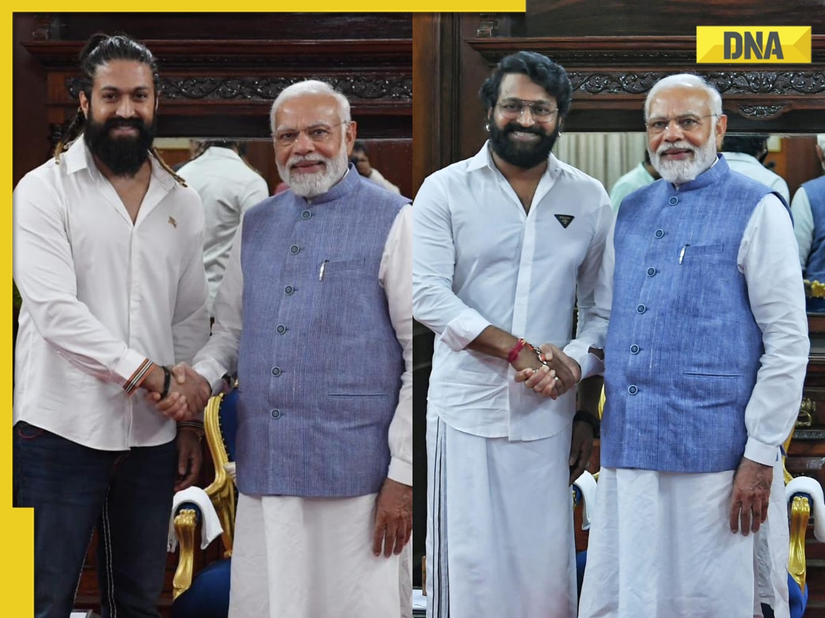 KGF star Yash, Kantara's Rishab Shetty, Ashwini Puneeth Rajkumar meet PM Narendra Modi; discuss Kannada cinema