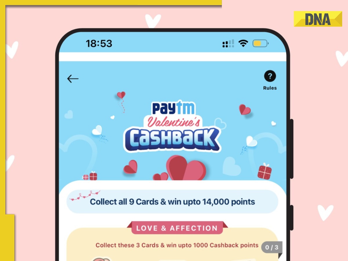 Paytm Valentine's Day cashback offer Get up to Rs 140 cashback this