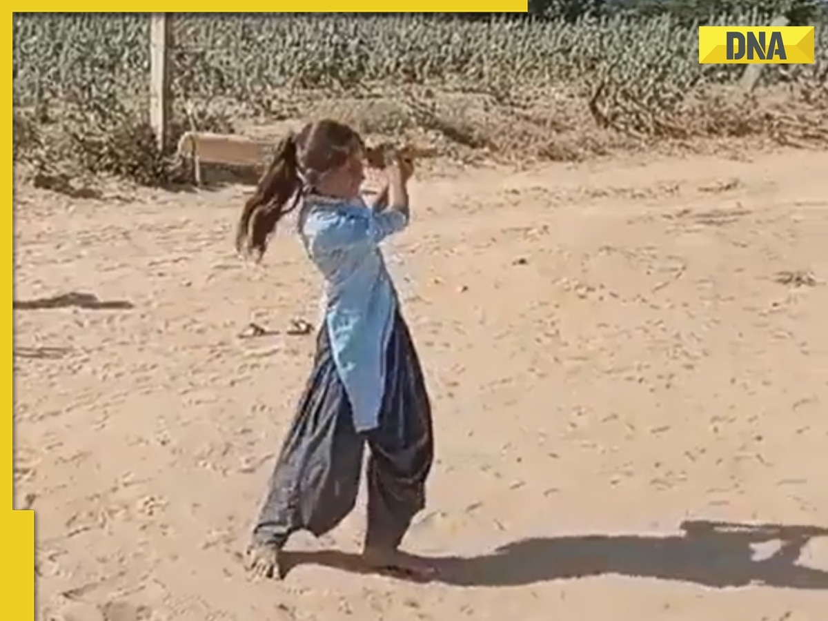 Video of Rajasthan girl's amazing batting goes viral, here's how Sachin, Jay Shah reacted