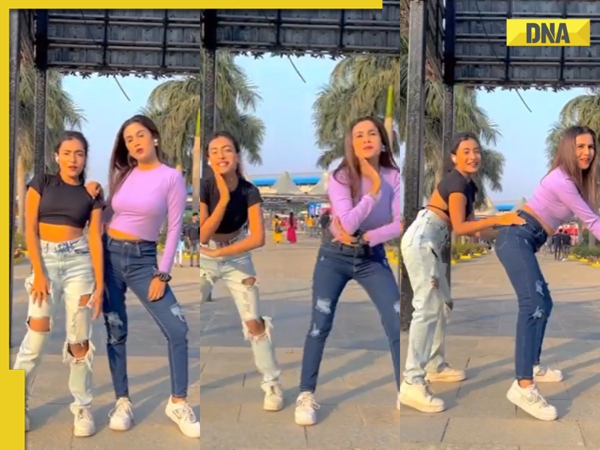 Indinsexyvideo - Desi girls sizzling dance on 'Baby Doll' song burns the internet, viral  video