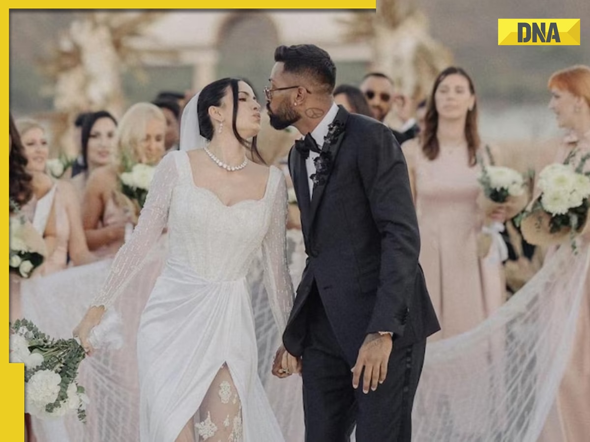 Hardik Pandya and Natasa Stankovic first wedding photos out; see adorable pics of vow renewal ceremony