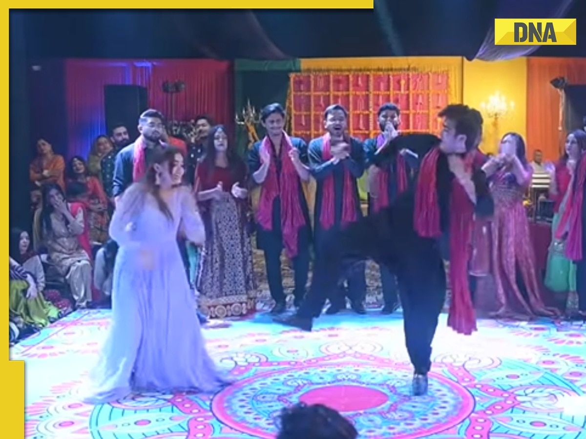 Viral video: Pakistani couple sets stage on fire with energetic dance on 'Chokra Jawaan' 