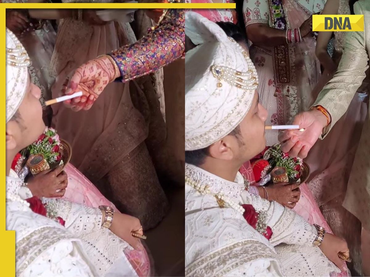 'Sasu Maa' offers cigarette to groom, 'Sasur ji' lights it, viral video leaves internet divided