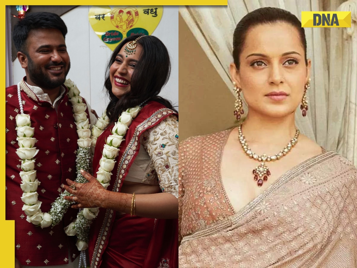 Kangana Ranaut, who called Swara Bhasker 'B-grade actor', now congratulates her for her wedding; Twitter is amused