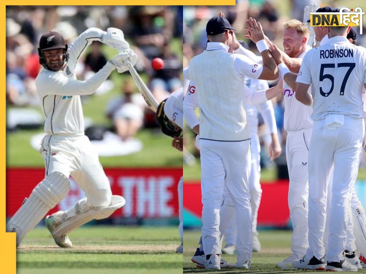 ENG vs NZ 1st Test Day 2: पूरे दिन हुआ फुल ड्रामा, 84 पर आधी टीम लौटी पवेलियन फिर ब्लंडेल ने अकेले बदला रुख