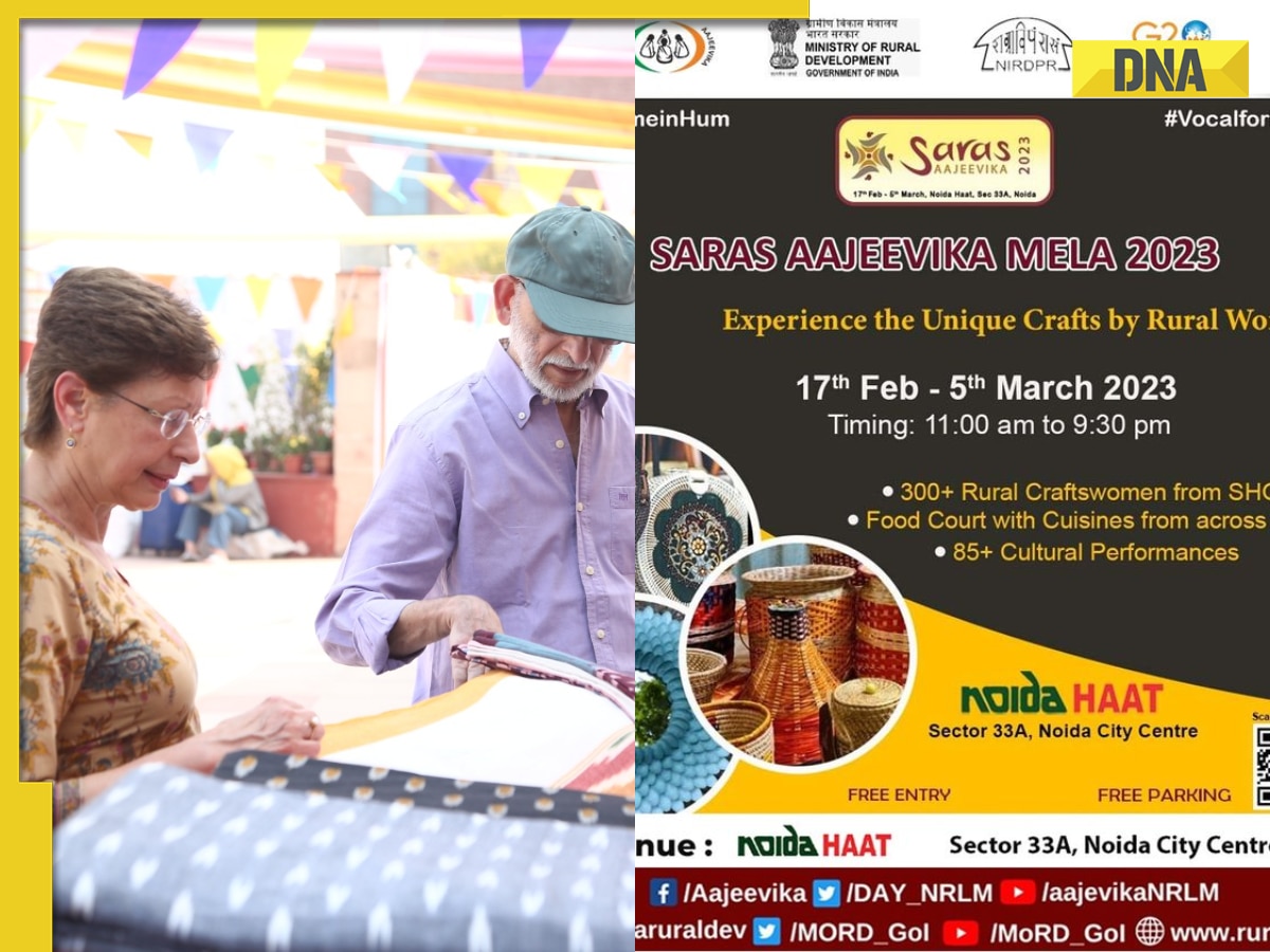 Noida Saras Mela 2023: Know ticket prices, date and time, venue and what to explore in Anjeevika fair