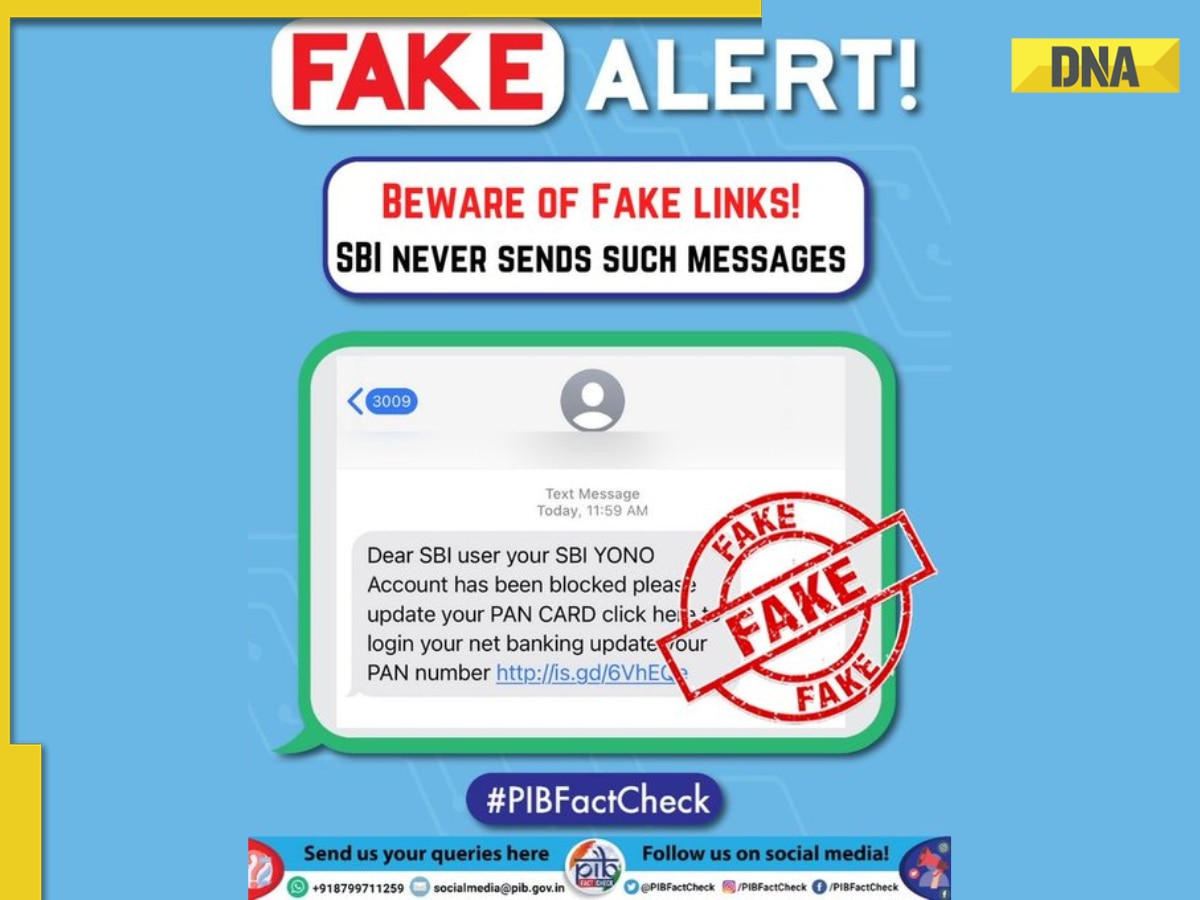 State Bank of India: PIB alerts customers of the fake message by SBI impersonators