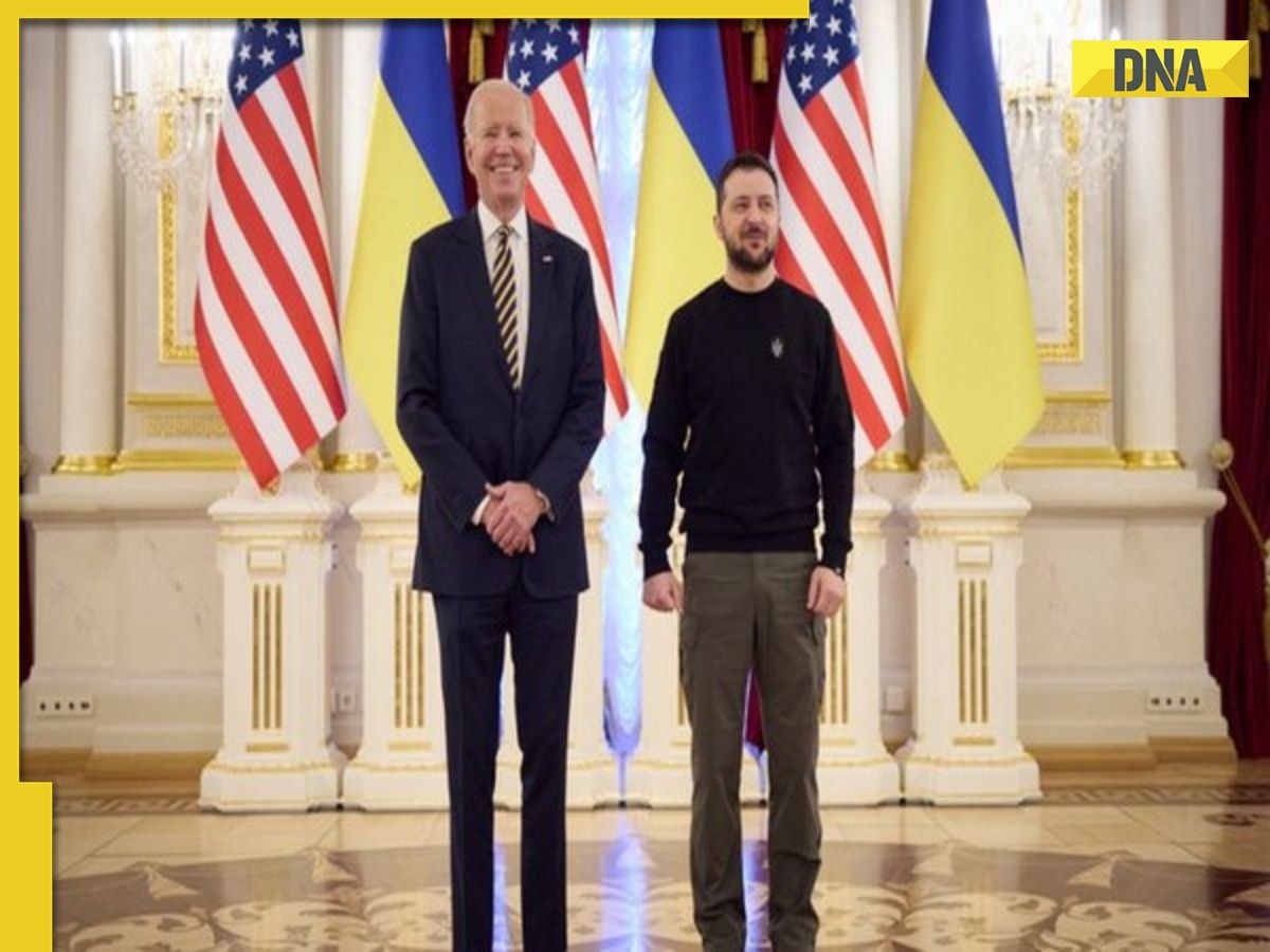 Russia-Ukraine conflict: US President Joe Biden makes surprise visit to Kyiv ahead of first war anniversary