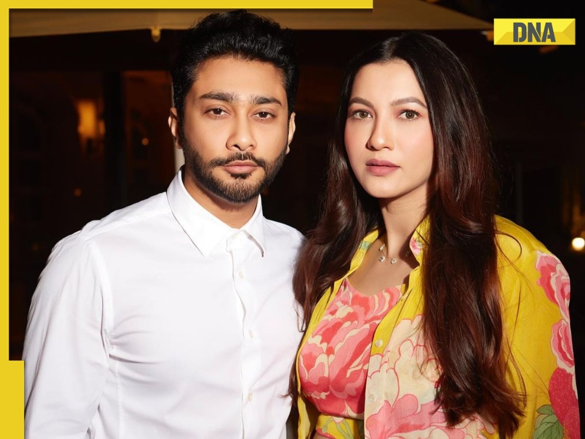 Mom-to-be Gauahar Khan sets maternity fashion goals with ethnic yellow outfit, poses with husband Zaid Darbar