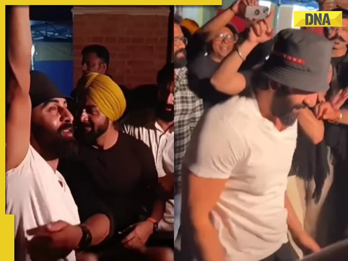 Ranbir Kapoor dances to Chaiyya Chaiyya, Ek Pal Ka Jeena at Animal wrap-up party, watch viral videos