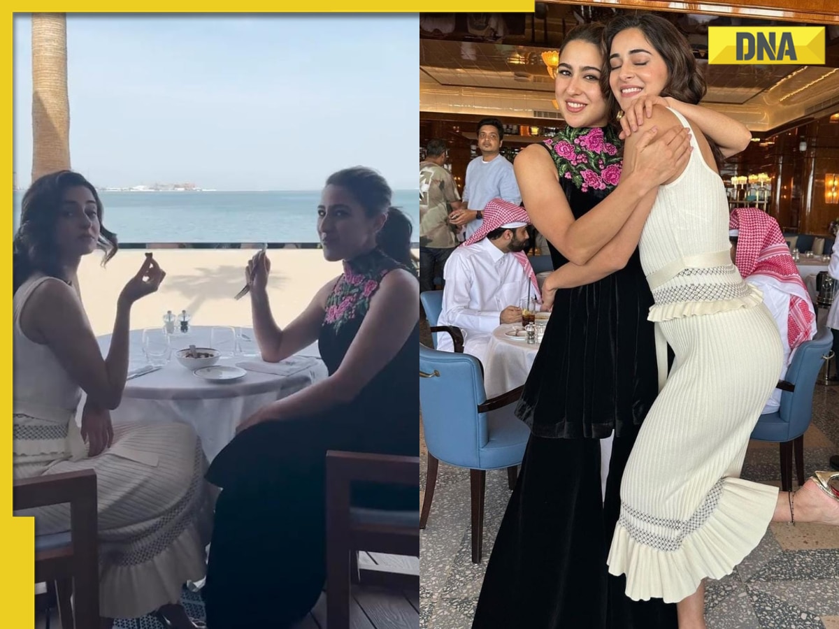 Sara Ali Khan and Ananya Panday are Bollywood's newest BFFs, see the  actresses party it out in Doha