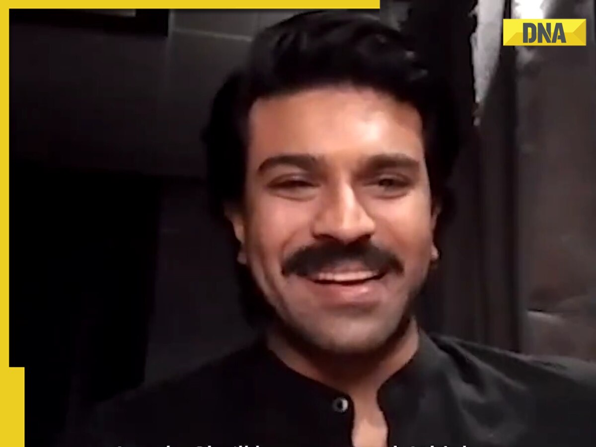 Watch: Ram Charan blushes as he is called 'f***ing snack, thirst trap’, says 'I want my wife to hear this'