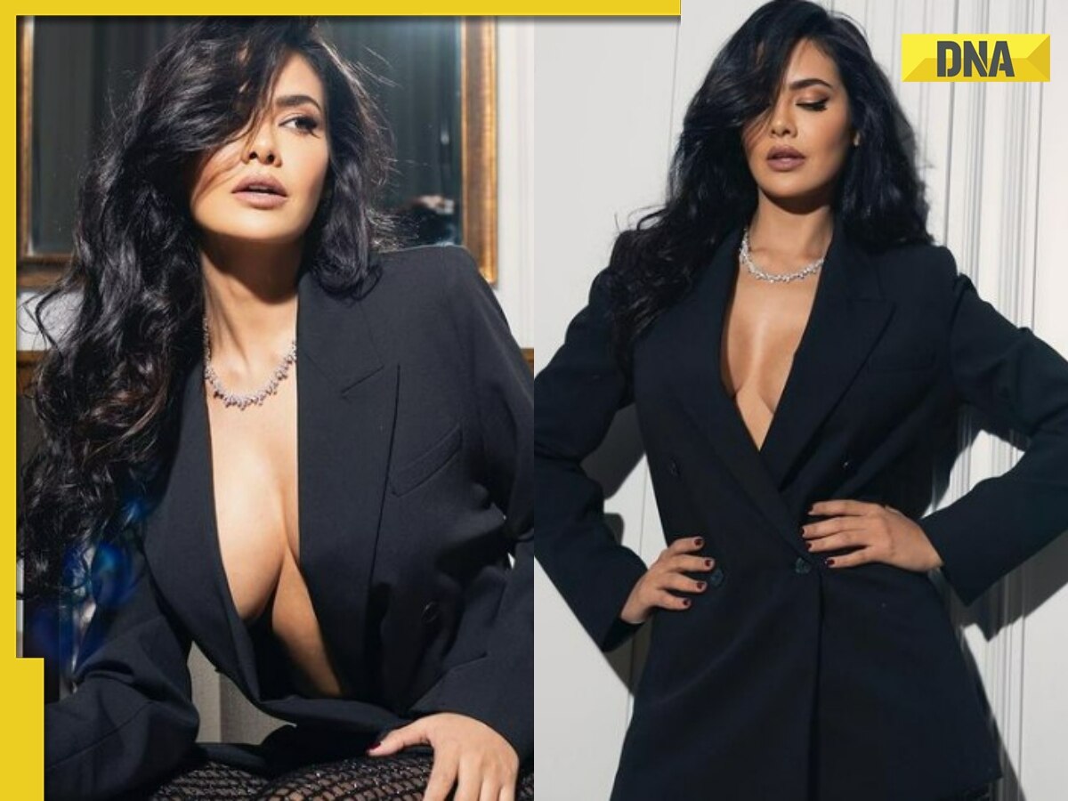 Esha Gupta Sex - Esha Gupta looks sizzling hot in blazer and netted trousers, netizens call  her 'perfect example of boldness'