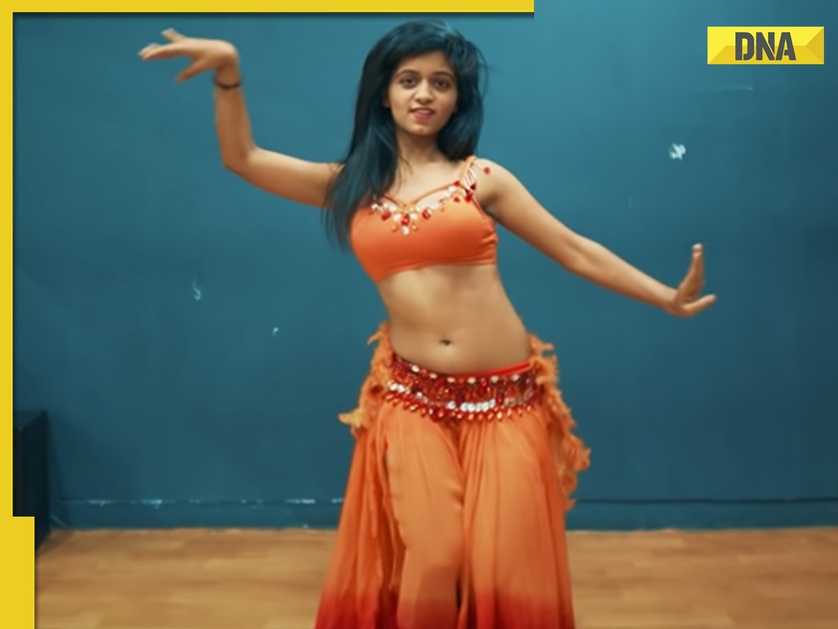 Sexy Marathi School Girl Video - Desi girl's 'jordar' belly dance takes internet by storm, jaw-dropping  viral video