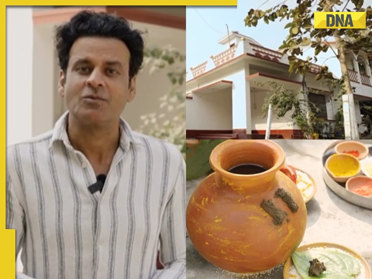 Manoj Bajpayee gets nostalgic as he revisits his ancestral home in Bihar while promoting Gulmohar: Watch