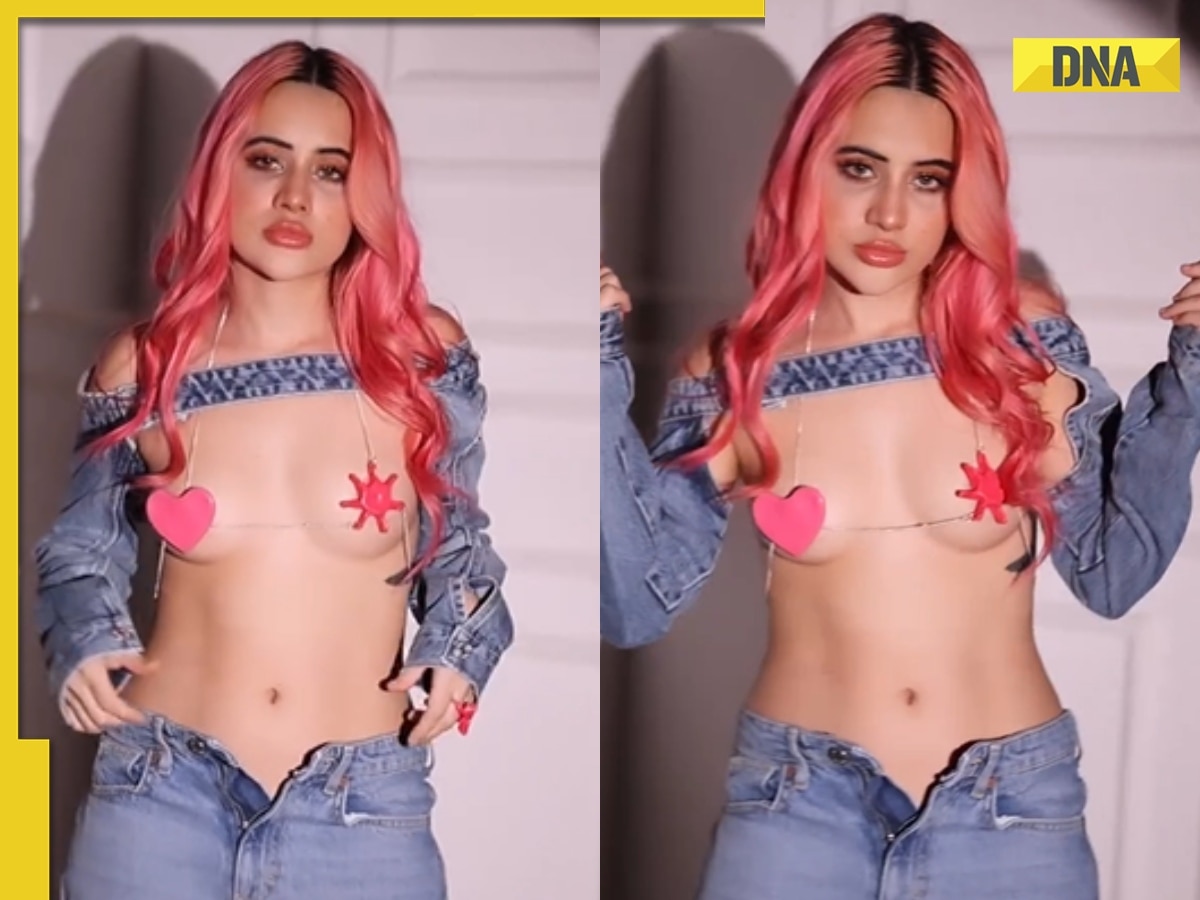 Urfi Javed burns the internet with her sexy video in bold outfit made of  clay: Watch