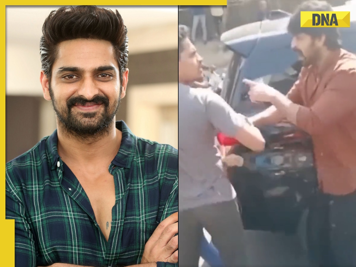 Watch: Naga Shaurya comes to the rescue of woman being assaulted by boyfriend on road, fans call him 'real hero'