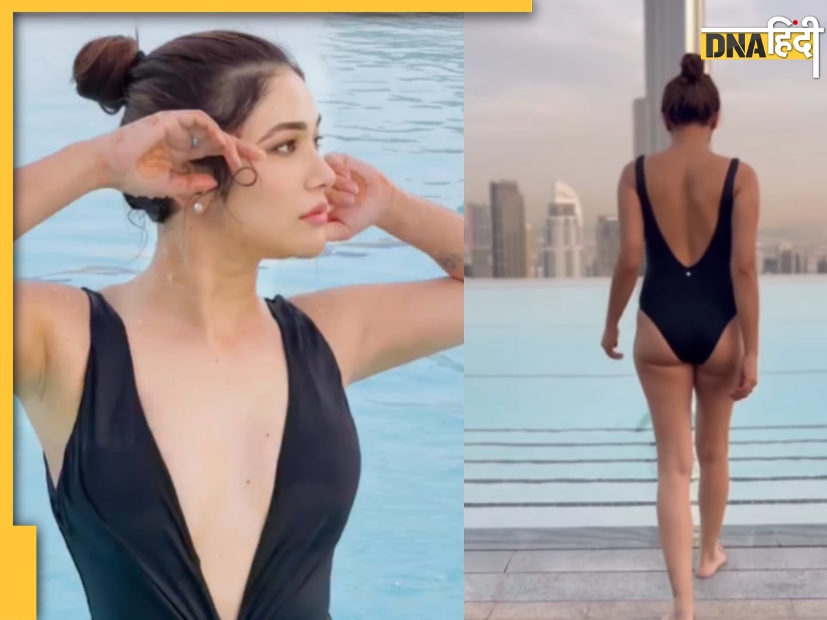 Riddhima Pandit ने स्विमसूट पहन Burj Khalifa पर शूट किया हॉट वीडियो, देखकर  लोग बोले ऐसा