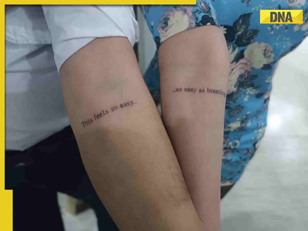 Pyar ho toh aisa ho': Pakistani couple gets tattoos of WhatsApp messages they exchanged Pyar ho toh aisa ho': Pakistani couple gets tattoos of WhatsApp messages they exchanged