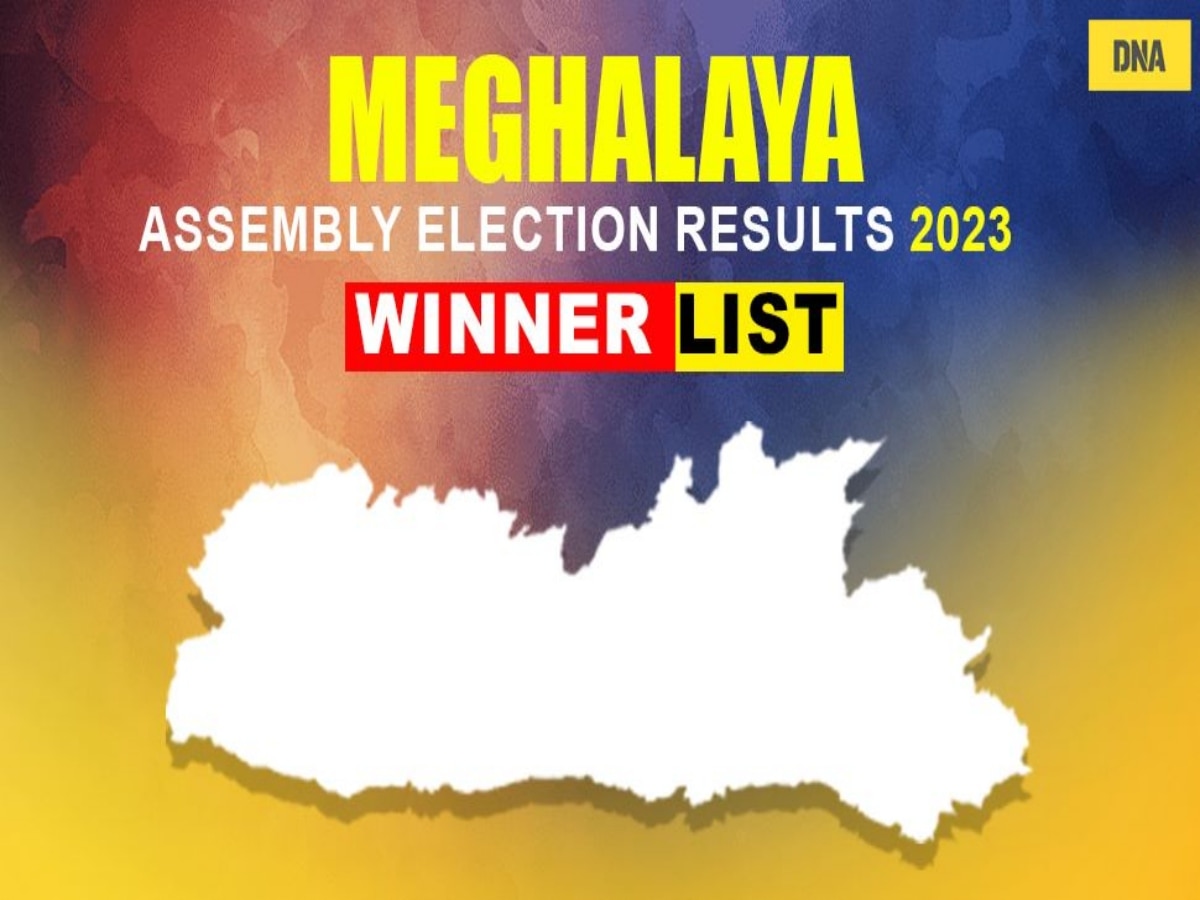 Meghalaya Election Results 2023: Check winners of NPP, BJP and others, constituency-wise list here