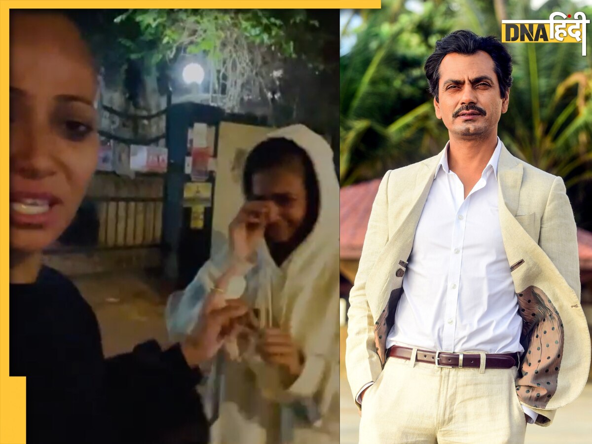 Nawazuddin Siddiqui ने आधी रात पत्नी और बच्चों को निकाला घर से बाहर? Video में फूट-फूटकर रोती दिखी बेटी शोरा 